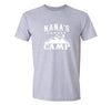 Free Shipping Men's Nana's Summer Camp Mother's Day Crewneck Short Sleeve T-Shirt Birthday Gift Spring Aunt Nana Mother Grandma Tee