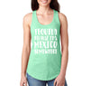 Free Shipping Women's Tequila It's Mexico Somewhere Cinco De Mayo Spring Break Racer-back Tank-Top Birthday Gift Drinking Summer Party