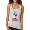 Free Shipping Women's Pug Dog Ears Easter Bunny Holiday Racer-Back Tank-Top Rabbit Lover Funny Egg Hunt Spring Gift