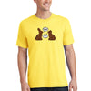 Free Shipping Men's Chocolate Bunnies Talking Funny Easter Holiday Crewneck Short Sleeve T-Shirt Bunny Rabbit Funny Egg Hunt Spring Gift Tee