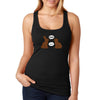 Free Shipping Women's Chocolate Bunnies Talking Funny Easter Holiday Racer-Back Tank-Top Bunny Rabbit Funny Egg Hunt Spring Gift