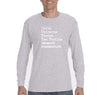 Free Shipping Men's Tea Parties Dolls # Dad Life Father's Day Long Sleeve T-Shirt Funny Birthday Gift Husband Grandpa Grandfather Tee