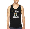 Free Shipping Men's I'm A Camping Dad Father's Day Tank-Top Funny Birthday Gift Husband Grandpa Grandfather Tee