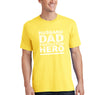 Free Shipping Men's Husband Dad Protector Hero Father's Day Crewneck Short Sleeve T-Shirt Funny Birthday Gift Grandpa Grandfather