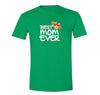 Free Shipping Men's Best Mom Ever Flowers Mother's Day Crewneck Short Sleeve T-Shirt Birthday Gift Spring Aunt Nana Mother Grandma Tee