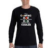 Free Shipping Men's I'm A Camping Dad Father's Day Long Sleeve T-Shirt Funny Birthday Gift Husband Grandpa Grandfather Tee