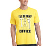 Free Shipping Men's I Will Be in My Office Mechanic Tools Dad Father's Day Crewneck Short Sleeve T-Shirt Funny Birthday Gift Husband Grandpa