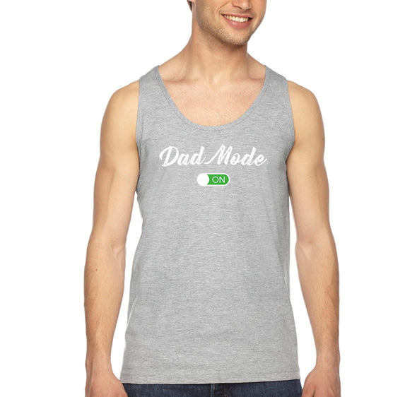 Free Shipping Men's Dad Mode On Father's Day Tank-Top Funny Birthday Gift Husband Grandpa Grandfather Tee
