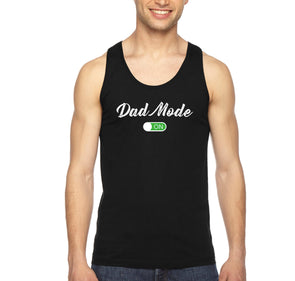 Free Shipping Men's Dad Mode On Father's Day Tank-Top Funny Birthday Gift Husband Grandpa Grandfather Tee