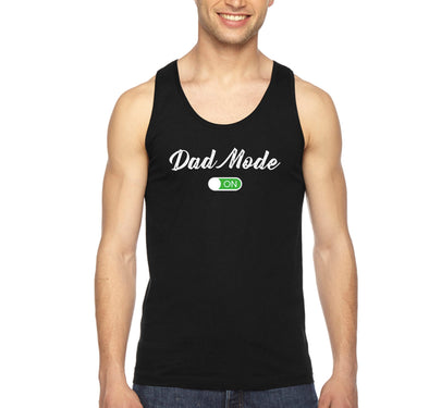 Free Shipping Men's Dad Mode On Father's Day Tank-Top Funny Birthday Gift Husband Grandpa Grandfather Tee