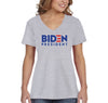 JOE BIDEN Election 2020 VOTE Biden President Rally Democrat Political Women V-Neck