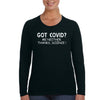 XtraFly Apparel Women&#39;s Vaccinated Vaxx Thanks Science Long Sleeve T-Shirt