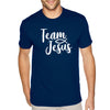 XtraFly Apparel Men&#39;s Tee Team Jesus Fish Christ Bible God Religious Cross Crucifix Faith Christian Catholic Church Crewneck T-shirt