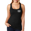XtraFly Apparel Women&#39;s Moonshine Whiskey Moonshiners Popcorn Shine Country Prohibition Brewery Brewing Drinking Beer Drunk Party Racerback