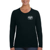 XtraFly Apparel Women&#39;s Moonshine Whiskey Moonshiners Popcorn Shine Country Prohibition Brewery Brewing Drinking Beer Long Sleeve T-Shirt