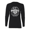 XtraFly Apparel Women&#39;s Moonshine Whiskey Moonshiners Popcorn Shine Country Prohibition Brewery Brewing Drinking Beer Long Sleeve T-Shirt