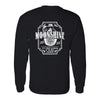 XtraFly Apparel Men&#39;s Moonshine Whiskey Moonshiners Popcorn Shine Country Prohibition Brewery Brewing Drinking Beer Long Sleeve T-Shirt