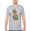 XtraFly Apparel Men&#39;s Tee Beach Pineapple Tropical Vacation Tiki Flamingo Palm Tree Hawaii Hawaiian Summer Surf Surfing Sea Crewneck T-shirt