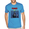 XtraFly Apparel Men&#39;s Tee Paws Dog Swim Swimming Jaws Animal Puppy Pet Ocean Sea Great White Shark Tiger Fish Fishing Beach Crewneck T-shirt