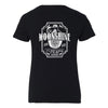 XtraFly Apparel Women&#39;s Moonshine Whiskey Moonshiners Popcorn Shine Country Prohibition Brewery Brewing Drinking Beer Drunk V-neck T-shirt