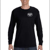 XtraFly Apparel Men&#39;s Moonshine Whiskey Moonshiners Popcorn Shine Country Prohibition Brewery Brewing Drinking Beer Long Sleeve T-Shirt