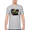 XtraFly Apparel Men&#39;s Tee Neon Koala Bear Glasses Tie Dye Wild Animal Zoo Jungle Wildlife Forest Australia Australian Crewneck T-shirt