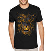 XtraFly Apparel Men&#39;s Tee Glowing Lion Wild Animal Glow Jungle Zoo Wildlife Cat Safari Africa African Tiger Crewneck T-shirt