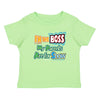 XtraFly Apparel Youth Toddler I&#39;m The Boss Kids Birthday Gift Baby Soft Fun Daughter Son Party Boy Girl Children Clothes Crewneck T-Shirt