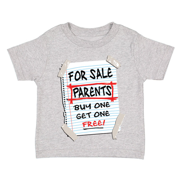 XtraFly Apparel Youth Toddler For Sale Parents Kids Birthday Gift Baby Soft Fun Daughter Son Boy Girl Children Clothing Crewneck T-Shirt