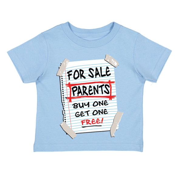 XtraFly Apparel Youth Toddler For Sale Parents Kids Birthday Gift Baby Soft Fun Daughter Son Boy Girl Children Clothing Crewneck T-Shirt