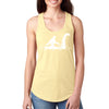 XtraFly Apparel Women&#39;s Loch Ness Monster Bigfoot Sasquatch Yeti Mythical Creature Legend Legendary Nessie Dinosaur Lockness Myth Racerback