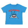 XtraFly Apparel Youth Toddler Let&#39;s Do Lunch Shark Kids Birthday Gift Baby Soft Fun Daughter Son Boy Girl Children Clothing Crewneck T-Shirt