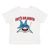 XtraFly Apparel Youth Toddler Let&#39;s Do Lunch Shark Kids Birthday Gift Baby Soft Fun Daughter Son Boy Girl Children Clothing Crewneck T-Shirt