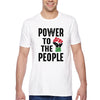 XtraFly Apparel Men&#39;s Tee Power To The People Black Lives Matter BLM African American Pride Africa Heritage Afro Rasta Crewneck T-shirt