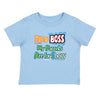 XtraFly Apparel Youth Toddler I&#39;m The Boss Kids Birthday Gift Baby Soft Fun Daughter Son Party Boy Girl Children Clothes Crewneck T-Shirt