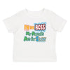 XtraFly Apparel Youth Toddler I&#39;m The Boss Kids Birthday Gift Baby Soft Fun Daughter Son Party Boy Girl Children Clothes Crewneck T-Shirt
