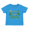 XtraFly Apparel Youth Toddler Mommy&#39;s Lucky Charm St. Patrick&#39;s Day Kids Birthday Gift Baby Soft Fun Daughter Son Boy Girl Crewneck T-Shirt