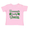 XtraFly Apparel Youth Toddler Mommy&#39;s Lucky Charm St. Patrick&#39;s Day Kids Birthday Gift Baby Soft Fun Daughter Son Boy Girl Crewneck T-Shirt