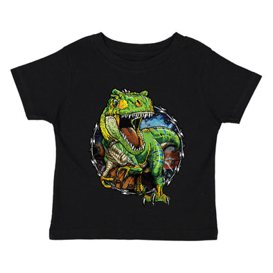 XtraFly Apparel Youth Toddler Dinosaurs Extreme T-Rex Kids Birthday Gift Baby Soft Fun Daughter Son Boy Girl Child Clothes Crewneck T-Shirt