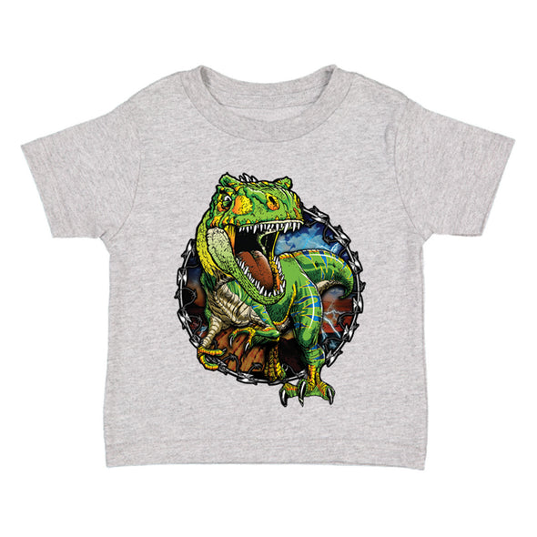 XtraFly Apparel Youth Toddler Dinosaurs Extreme T-Rex Kids Birthday Gift Baby Soft Fun Daughter Son Boy Girl Child Clothes Crewneck T-Shirt