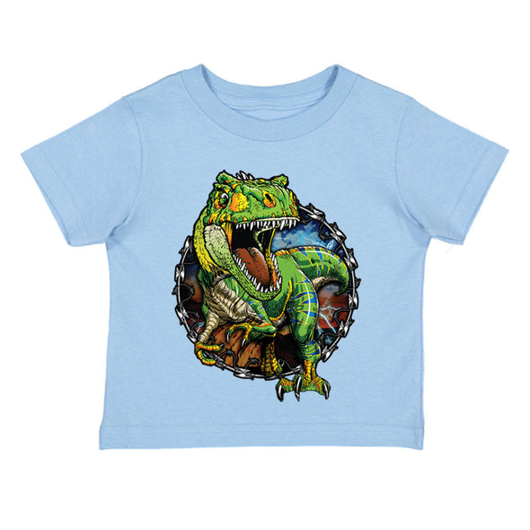 XtraFly Apparel Youth Toddler Dinosaurs Extreme T-Rex Kids Birthday Gift Baby Soft Fun Daughter Son Boy Girl Child Clothes Crewneck T-Shirt