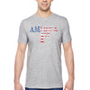 XtraFly Apparel Men&#39;s Tee America First Patriot USA Pride American 2nd Amendment Gun Trump Military Veteran 4th July Fourth Crewneck T-shirt