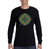 XtraFly Apparel Men&#39;s Celtic Pot Leaves Knot Mandala Weed 420 Marijuana Kush Dope High Stoner Joint Smoke Blunt Bong MJ Long Sleeve T-Shirt