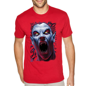 XtraFly Apparel Men&#39;s Tee Demon Awakening Devil Undead Monster Gothic Fantasy Hades Underworld Horror Clown Orc Mythical Crewneck T-shirt