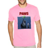 XtraFly Apparel Men&#39;s Tee Paws Dog Swim Swimming Jaws Animal Puppy Pet Ocean Sea Great White Shark Tiger Fish Fishing Beach Crewneck T-shirt