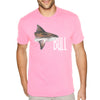 XtraFly Apparel Men&#39;s Tee Bull Shark Great White Hammer Head Mako Tiger Fish Fishing Ocean Sea Swimming Fisherman Beach Crewneck T-shirt