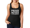 XtraFly Apparel Women&#39;s Proud Mother Of Few Kids Mother&#39;s Day Madre Momma Mommy Grandma Grandmother Nana Motherhood Granny Mama Racerback