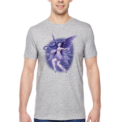 XtraFly Apparel Men&#39;s Tee Fairy Sprite Windy Fantasy Pixie Magical Spirit Legendary Creature Mythology Folklore Mythical Crewneck T-shirt