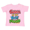 XtraFly Apparel Youth Toddler Grandma Is My Best Friend Grandmother Kids Birthday Gift Baby Soft Fun Daughter Son Boy Girl Crewneck T-Shirt