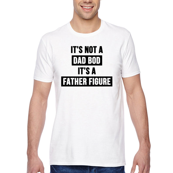 XtraFly Apparel Men&#39;s Tee Not Dad Bod Figure Father&#39;s Day Proud Papa Daddy Grandpa Grandfather Grandad Poppa Fatherhood Crewneck T-shirt